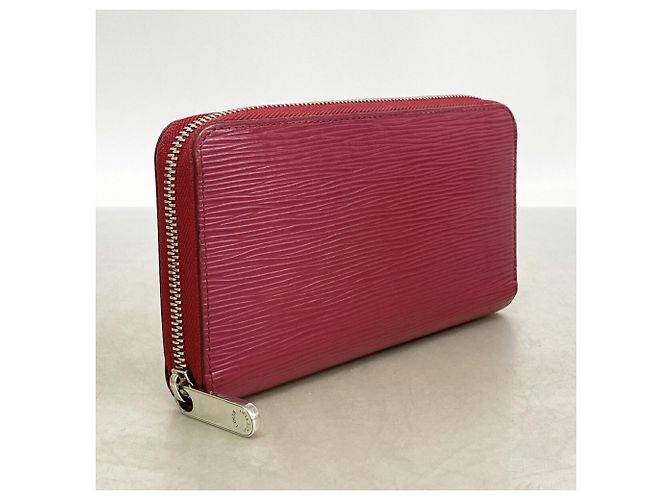 Cartera Louis Vuitton Epi Zippy en Fuchsia Fucsia - vista 2