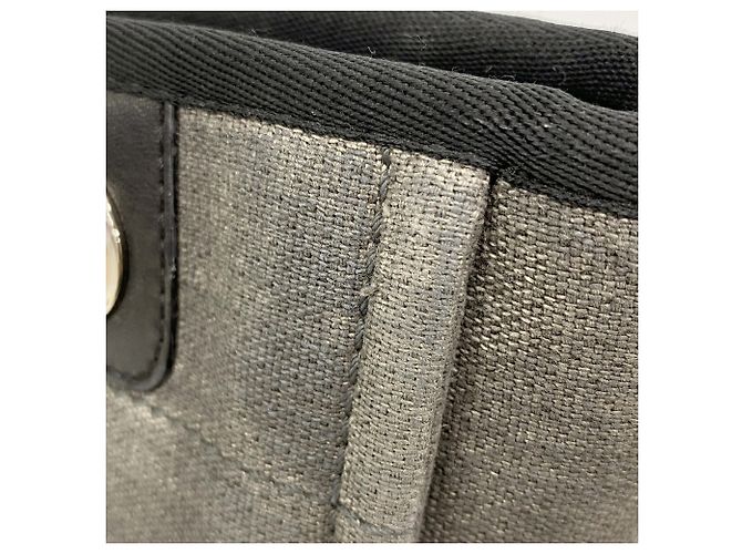 Chanel Deauville Chain Tote Bag Braun - Ansicht 13