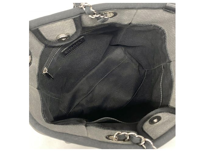 Chanel Deauville Chain Tote Bag Braun - Ansicht 4