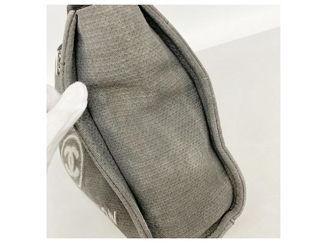Chanel Deauville Chain Tote Bag Braun - Ansicht 6