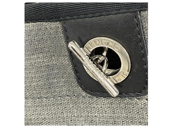 Chanel Deauville Chain Tote Bag Braun - Ansicht 8