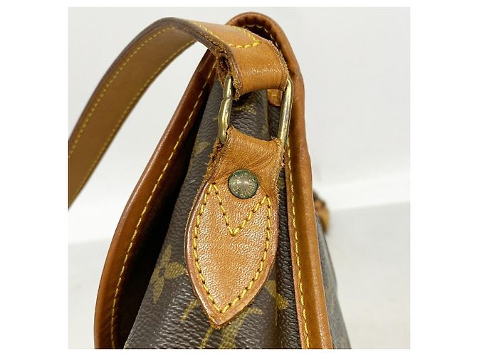 Louis Vuitton Monogram Gibeciere MM Schultertasche Braun - Ansicht 11