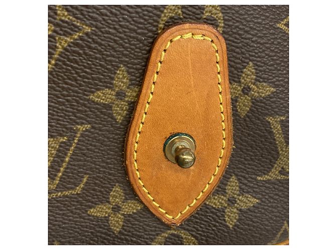 Louis Vuitton Monogram Gibeciere MM Schultertasche Braun - Ansicht 12