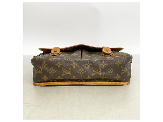 Louis Vuitton Monogram Gibeciere MM Schultertasche Braun - Ansicht 3