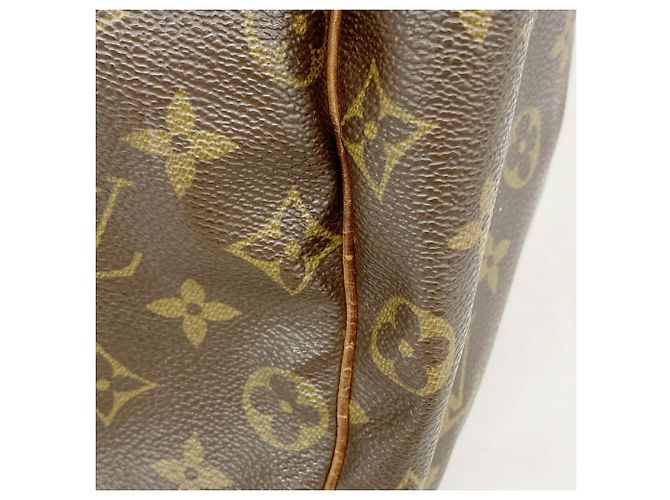 Bolso de mano Louis Vuitton Monogram Speedy 40 Castaño - vista 8