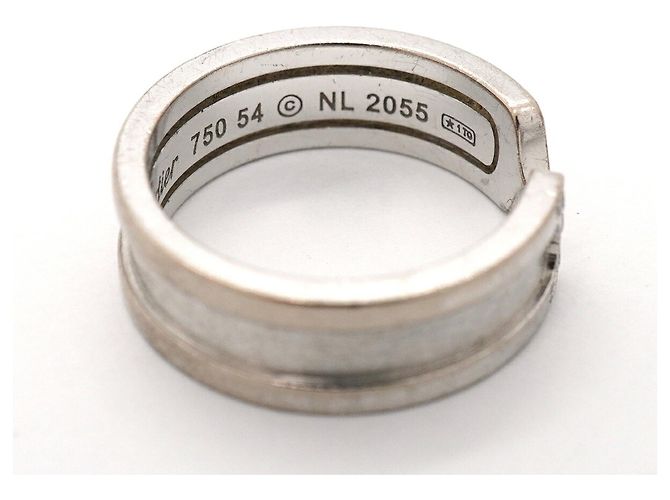 Cartier C2 Ring aus 18K Weißgold mit Diamanten - Ansicht 5