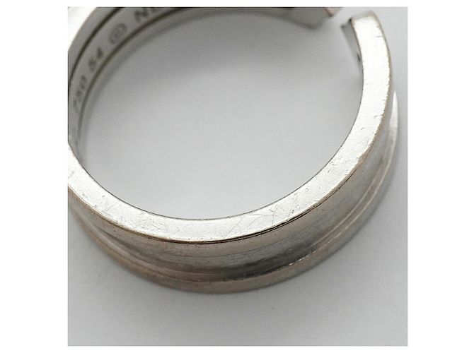 Cartier C2 Ring aus 18K Weißgold mit Diamanten - Ansicht 8