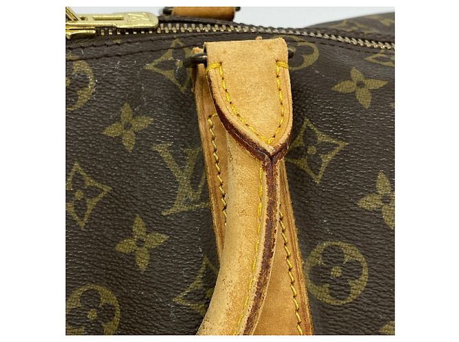 Keepall Bolsa Boston Louis Vuitton Marrom - vista 11