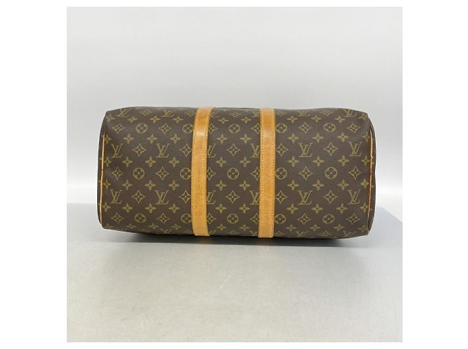 Keepall Bolsa Boston Louis Vuitton Marrom - vista 3