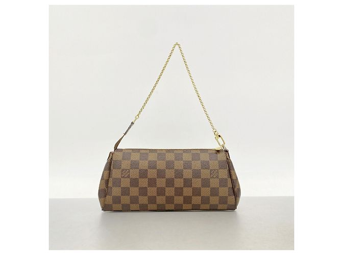 Borsa Louis Vuitton Damier Eva Damier ebene - vista 12