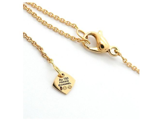 Collana Chanel Coco Crush in oro giallo 18K - vista 5