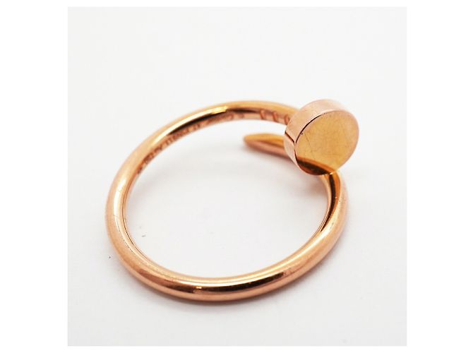 Anello Cartier Juste un Clou in oro rosa 18K - vista 8