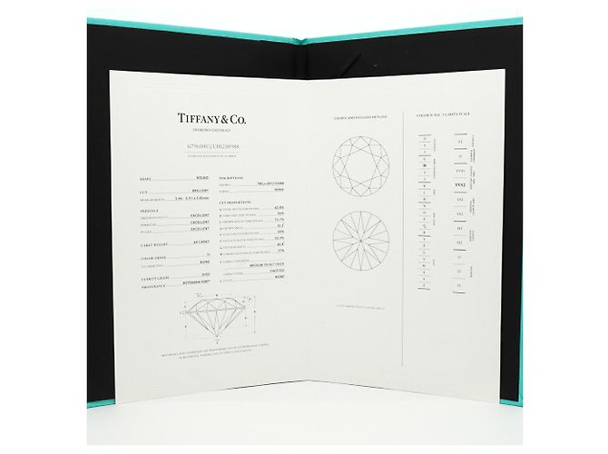 Autre Marque Anello Tiffany & Co. Harmony in Platino 950 - vista 8
