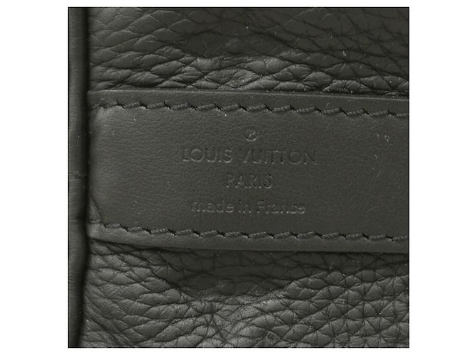 Sac à main Louis Vuitton Keepall Bandoulière 35 Monogram Taurillon Noir - vue 5