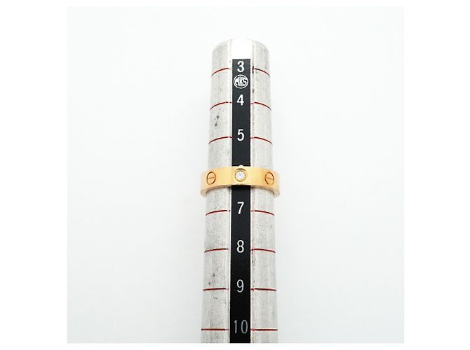Anello Mini Love Cartier in oro rosa - vista 5