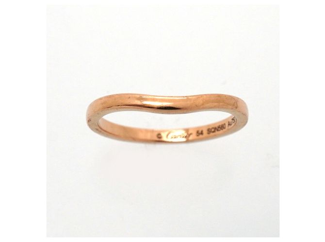 Anello Cartier Ballerina in oro rosa 18K - vista 2