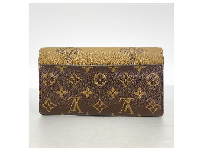 Portafoglio Lungo Louis Vuitton Monogram Giant Reverse Marrone - vista 10