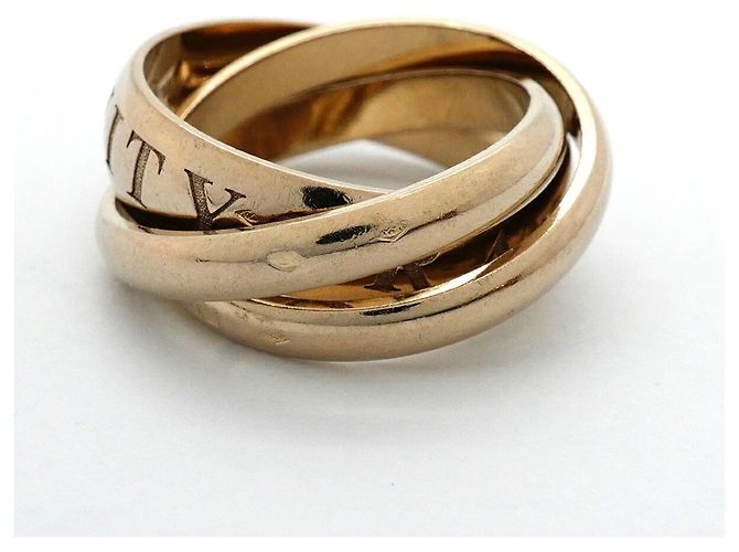 Anillo Cartier Trinity en oro blanco de 18K - vista 11