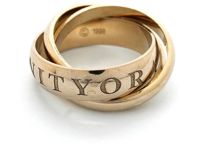 Anillo Cartier Trinity en oro blanco de 18K - vista 12