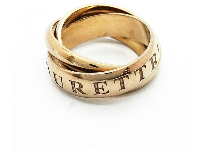 Anillo Cartier Trinity en oro blanco de 18K - vista 3