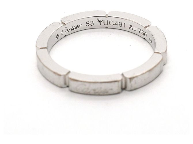 Cartier Maillon Panthère Ring in 18K Weißgold - Ansicht 4