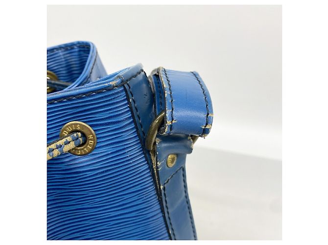Borsa a tracolla Louis Vuitton Epi Noe Blu - vista 10
