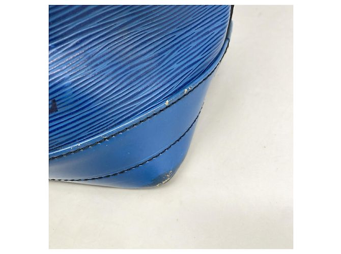 Borsa a tracolla Louis Vuitton Epi Noe Blu - vista 7
