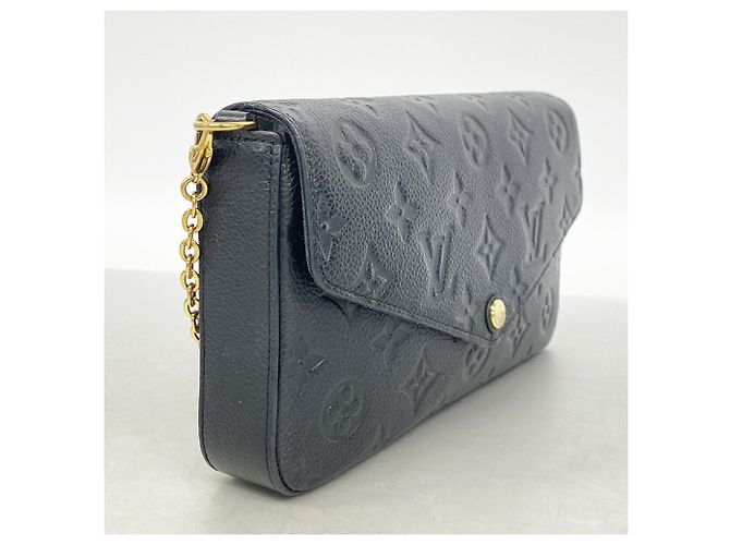 Louis Vuitton Monogram Empreinte Pochette Felicie Schwarz - Ansicht 2