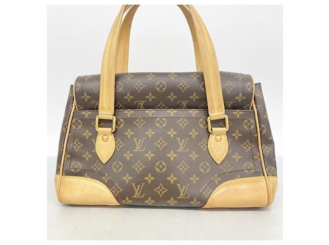 Bolsa Louis Vuitton Monogram Beverly GM Marrom - vista 12