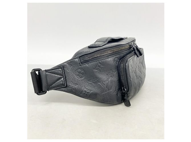 Borsello da cintura Louis Vuitton Monogram Shadow Rush Nero - vista 2