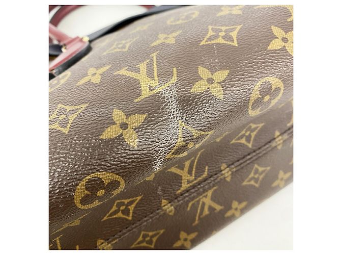Sac à main cabas Louis Vuitton Monogram Tuileries Marron - vue 11