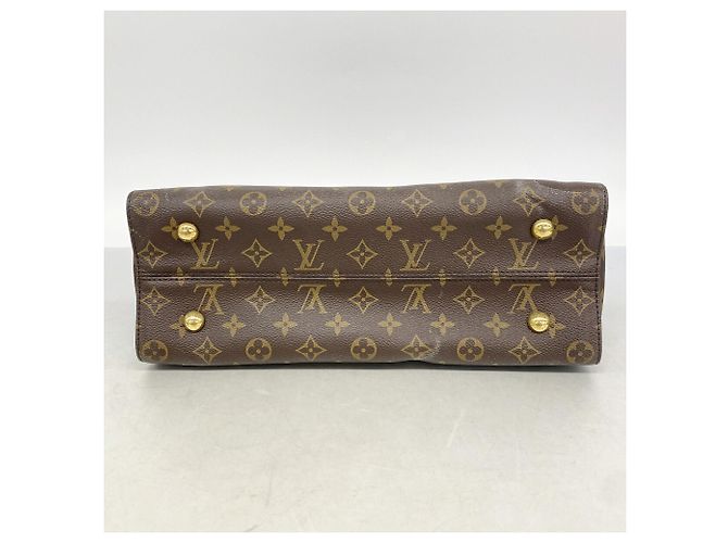 Sac à main cabas Louis Vuitton Monogram Tuileries Marron - vue 3