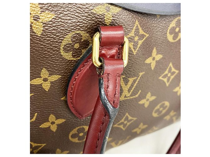 Sac à main cabas Louis Vuitton Monogram Tuileries Marron - vue 8