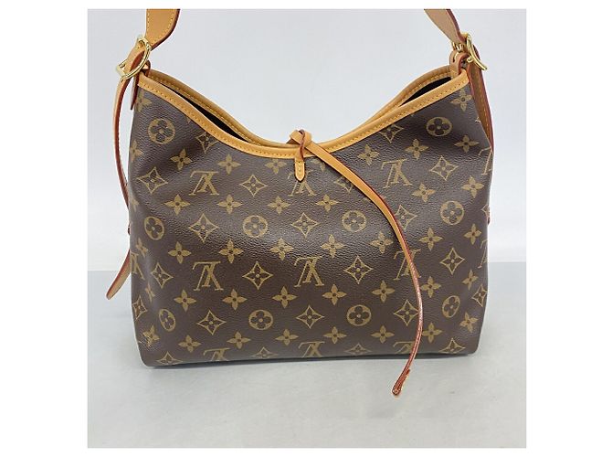 Louis Vuitton Monogram Carryall NM PM Schultertasche Braun - Ansicht 10