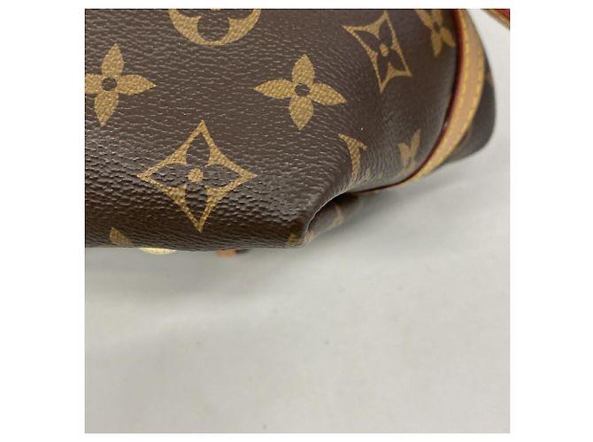 Louis Vuitton Monogram Carryall NM PM Schultertasche Braun - Ansicht 6