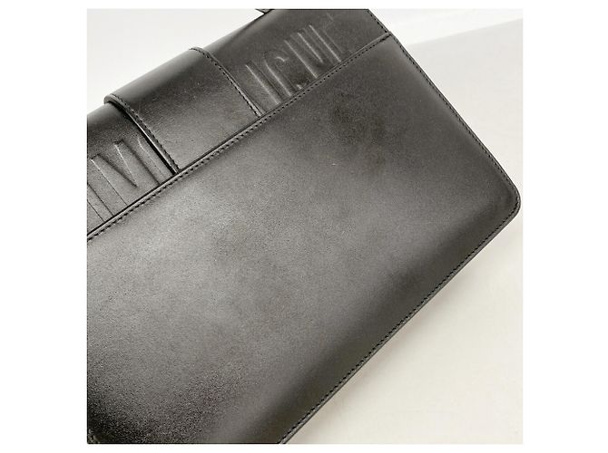 Borsa a tracolla Christian Dior Caro in pelle nera Nero - vista 15
