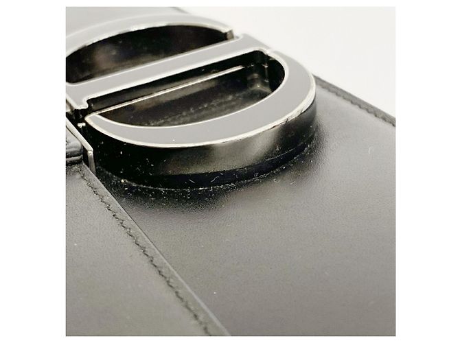 Borsa a tracolla Christian Dior Caro in pelle nera Nero - vista 16