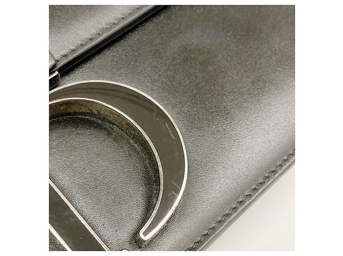 Borsa a tracolla Christian Dior Caro in pelle nera Nero - vista 17