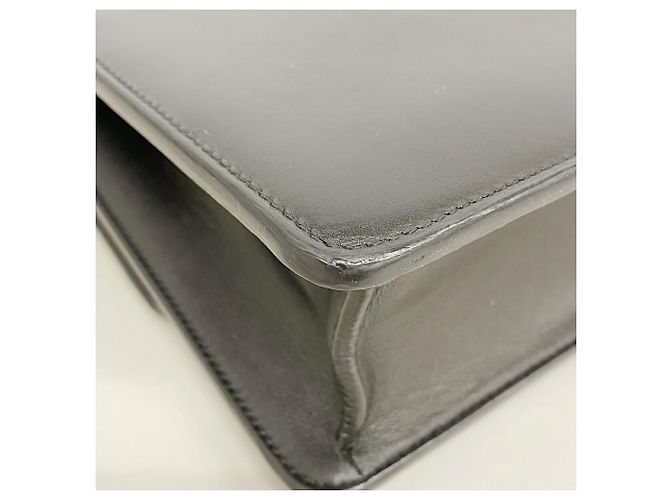 Borsa a tracolla Christian Dior Caro in pelle nera Nero - vista 6