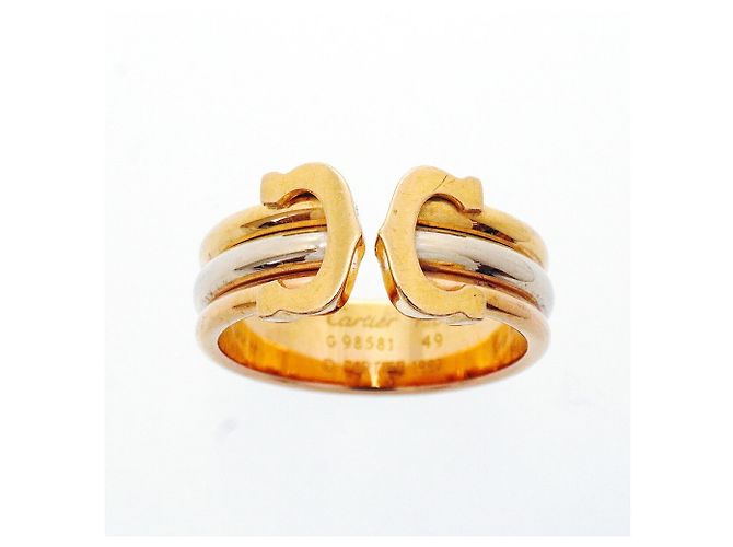 Cartier 2C Ring aus 18K Gold - Ansicht 2