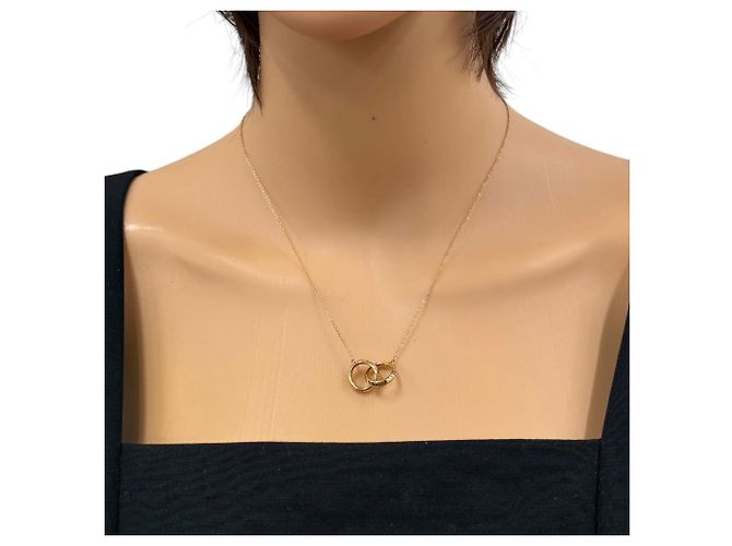 Autre Marque Collana Atlas X Closed Interlocking Tiffany & Co. D'oro - vista 2