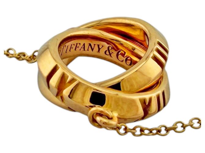 Autre Marque Collana Atlas X Closed Interlocking Tiffany & Co. D'oro - vista 5