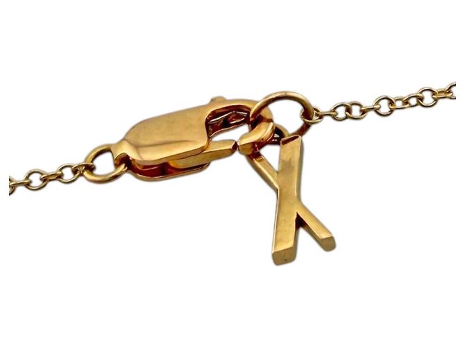 Autre Marque Collana Atlas X Closed Interlocking Tiffany & Co. D'oro - vista 7