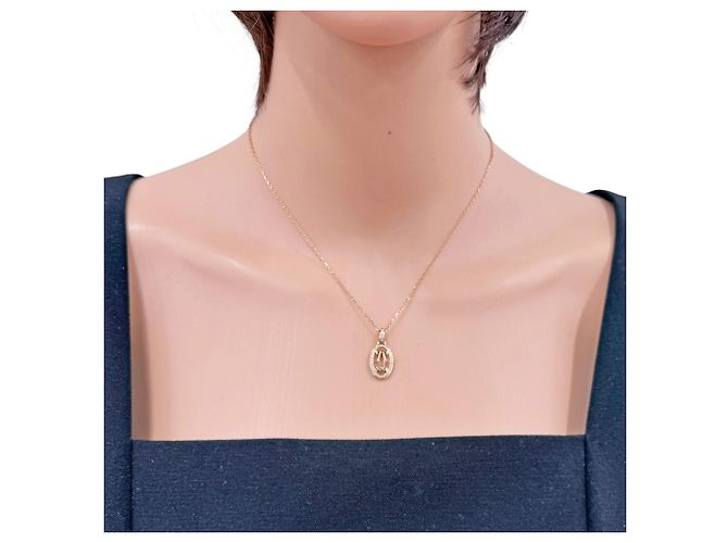 Collana Cartier Double C D'oro - vista 2