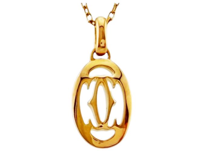 Collana Cartier Double C D'oro - vista 3