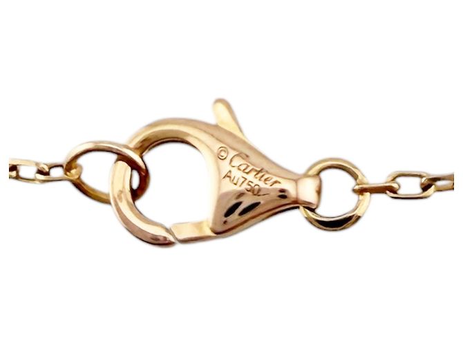 Collana Cartier Double C D'oro - vista 5