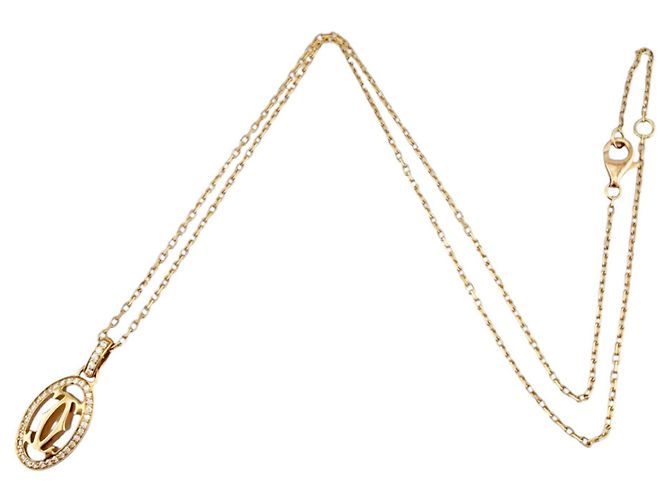 Collana Cartier Double C D'oro - vista 7