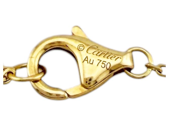 Collana Amulet Cartier D'oro - vista 5