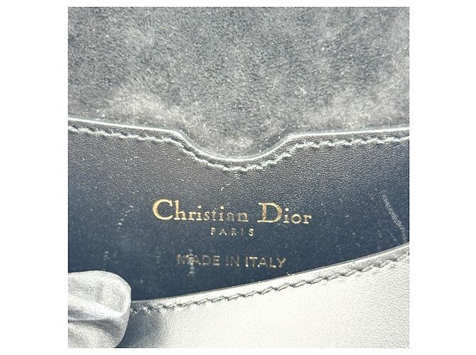 Christian Dior Bobby Flap Leather Medium Schwarz - Ansicht 6