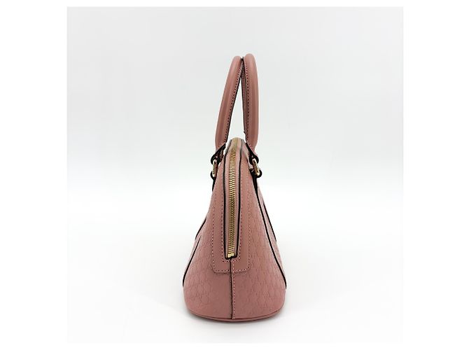 Gucci Convertible Dome Satchel Microguccissima Leder Mini Pink - Ansicht 4